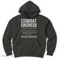 Combat Engineer Funny Engineering Dictionary Term Definition Hoodie thumb 0