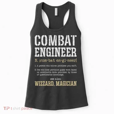 Combat Engineer Funny Engineering Dictionary Term Definition Women's Tank Top