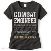 Combat Engineer Funny Engineering Dictionary Term Definition Women's T-Shirt thumb 0