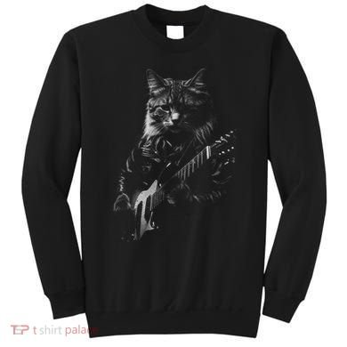 Cat Electric Guitar Sweatshirt