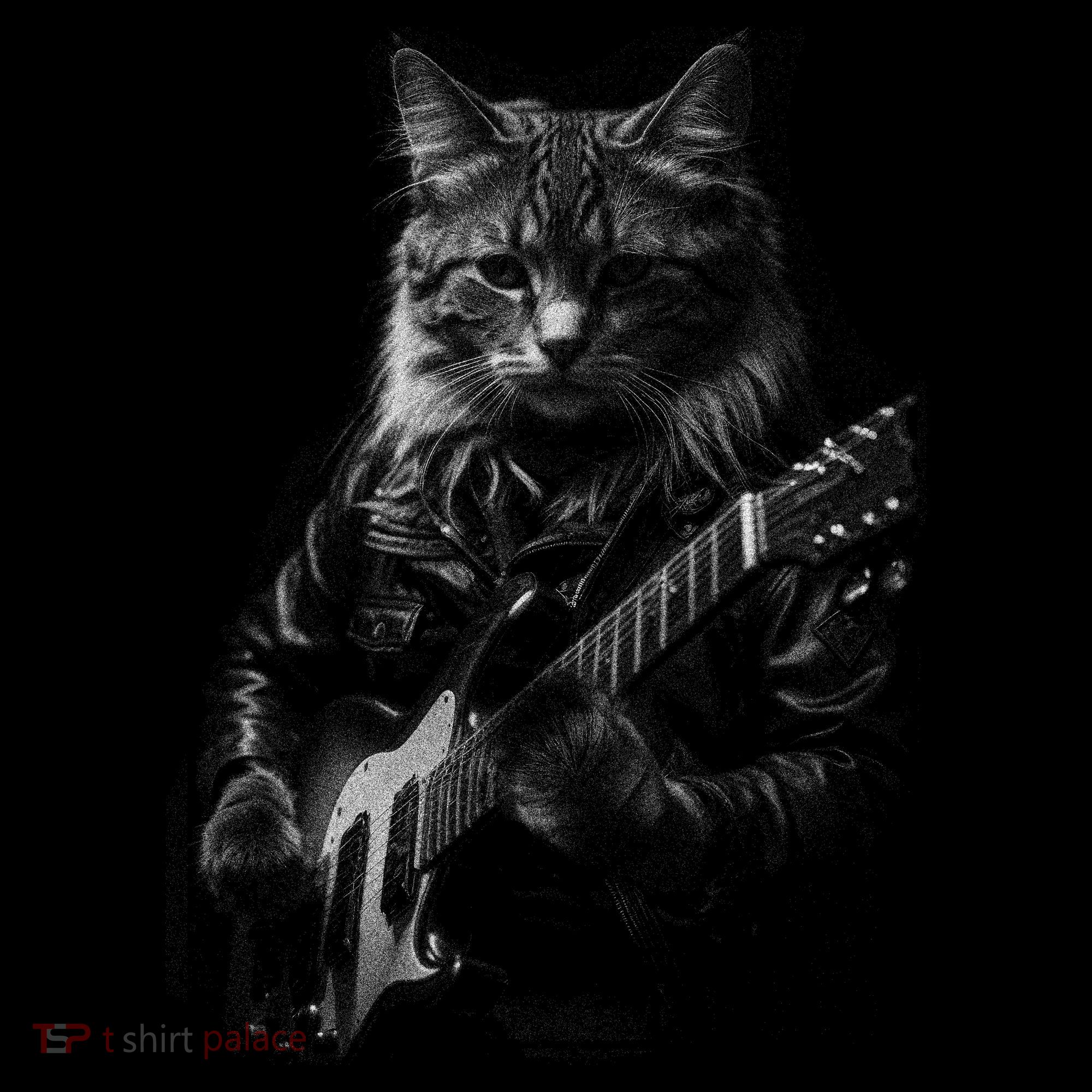 Cat Electric Guitar Sweatshirt