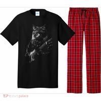 Cat Electric Guitar Pajama Set thumb 0