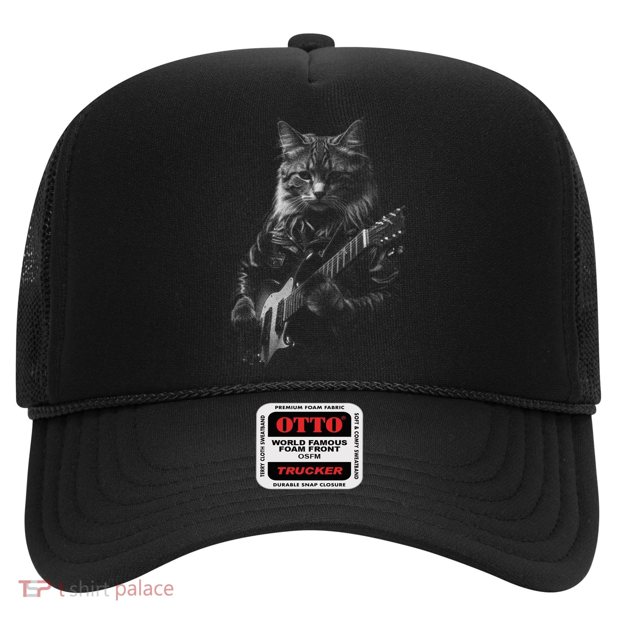 Cat Electric Guitar Hat