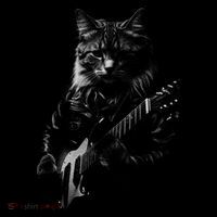 Cat Electric Guitar Tank Top thumb 6