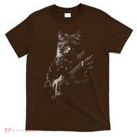 Cat Electric Guitar T-Shirt thumb 0
