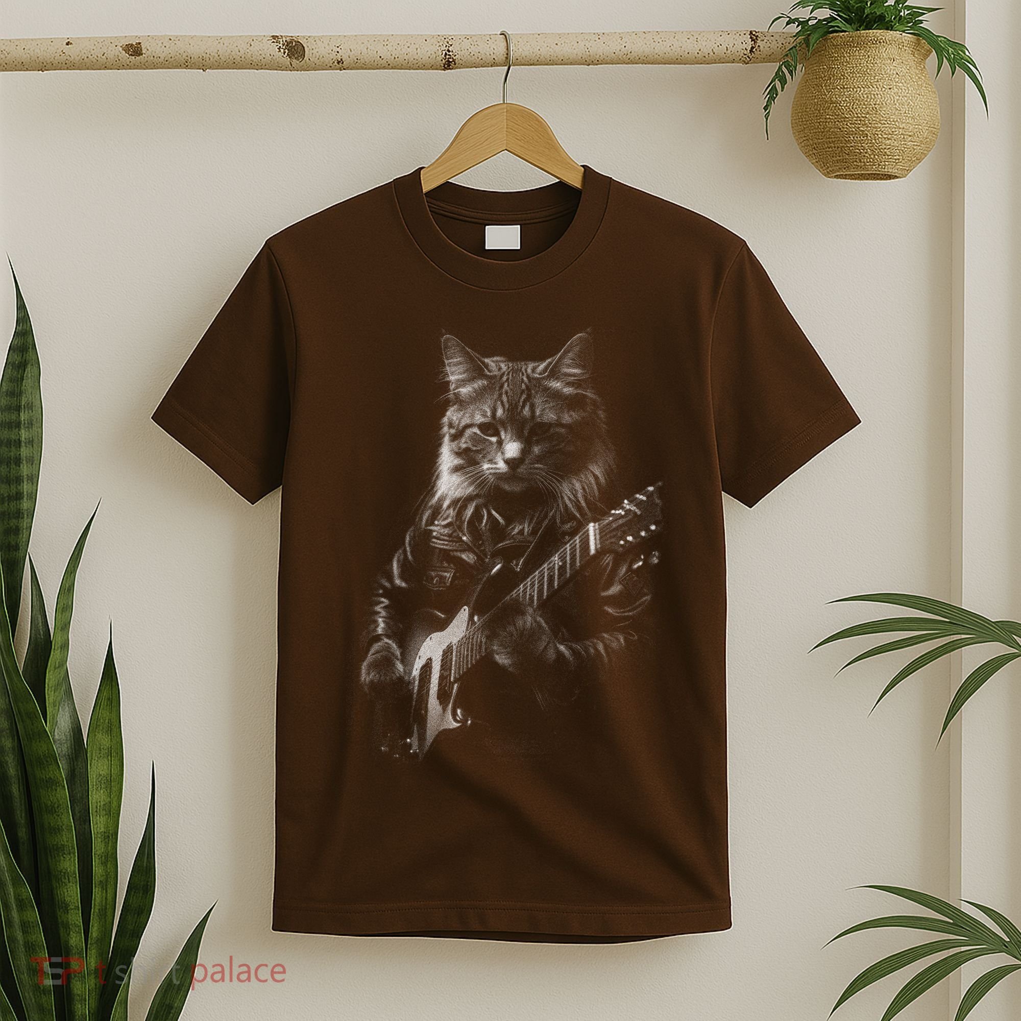 Cat Electric Guitar T-Shirt