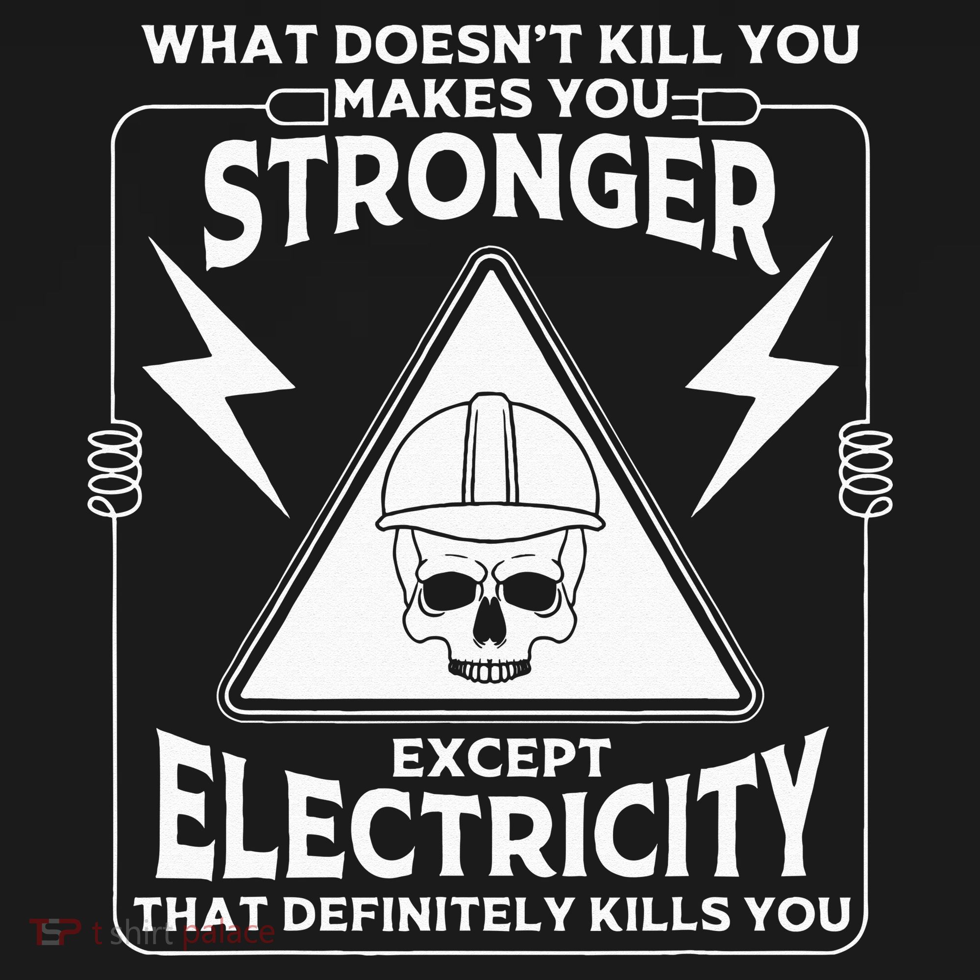 Cool Electrician Gift Funny Electricity Kill You Lineman Mousepad