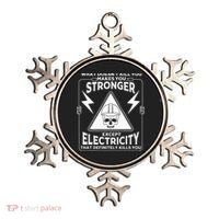 Cool Electrician Gift Funny Electricity Kill You Lineman Ornament thumb 0