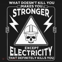Cool Electrician Gift Funny Electricity Kill You Lineman Women's Tank Top thumb 5