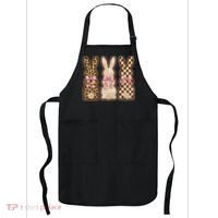 Cute Easter Girly Coquette Bunnies Apron thumb 0