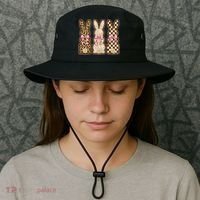 Cute Easter Girly Coquette Bunnies Bucket Hat thumb 3