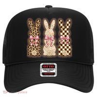 Cute Easter Girly Coquette Bunnies Hat thumb 0