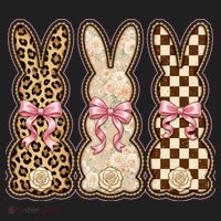 Cute Easter Girly Coquette Bunnies Hat thumb 2