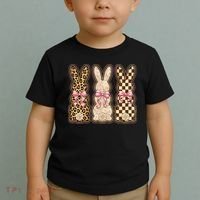 Cute Easter Girly Coquette Bunnies Toddler T-Shirt thumb 2