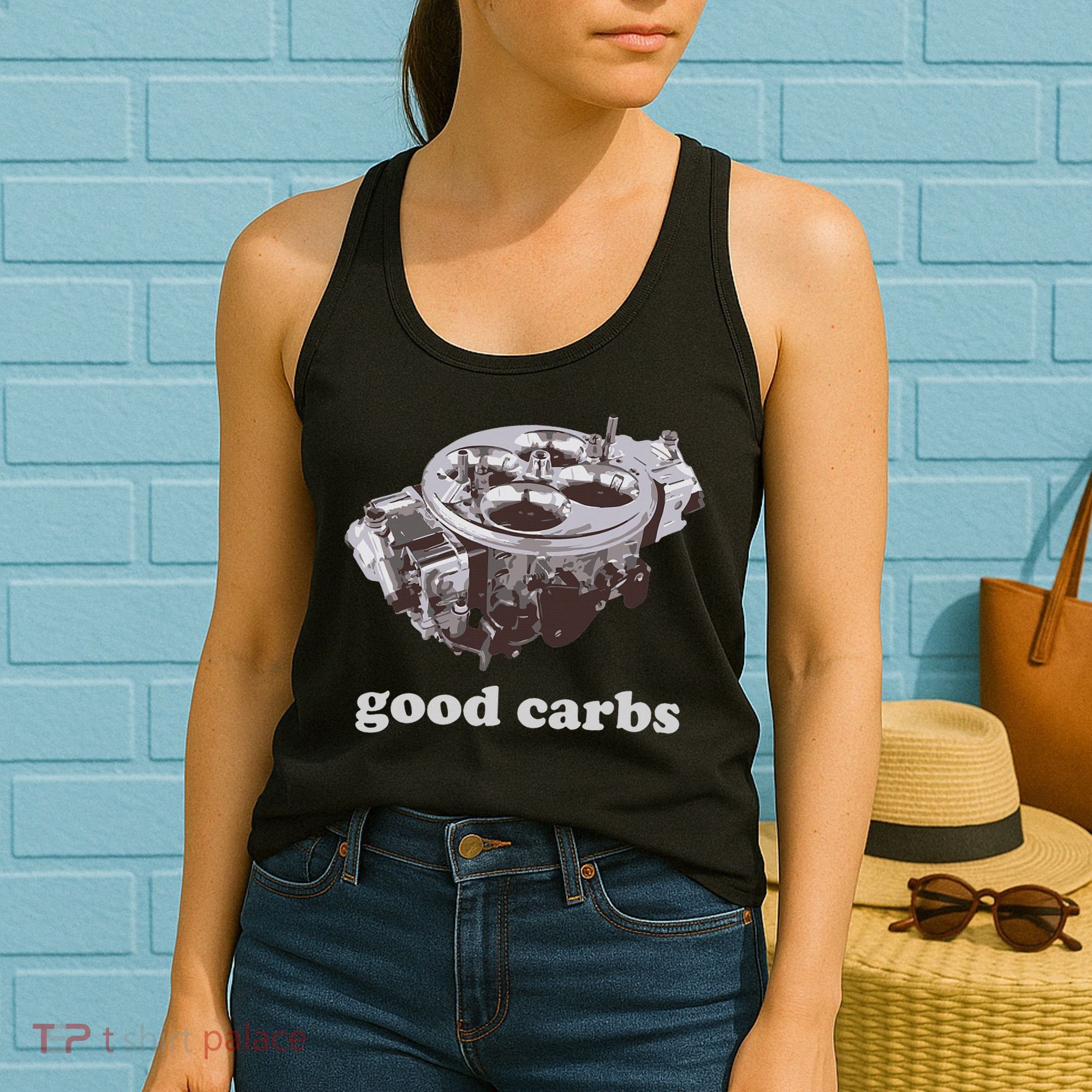 Car Enthusias Good Carbs 4 Barrel Carburetor Women's Tank Top