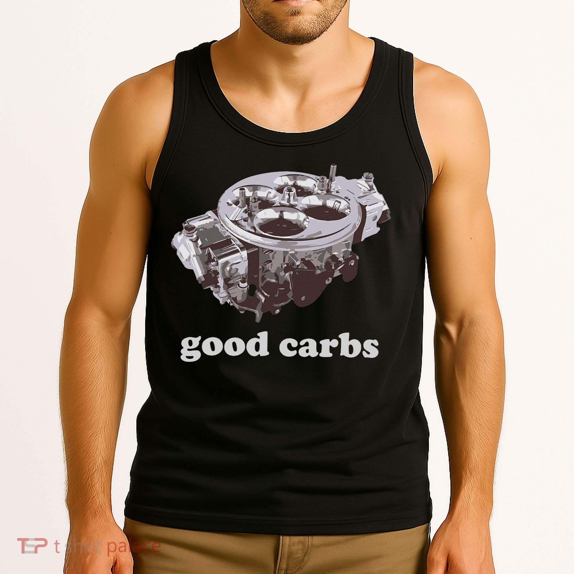 Car Enthusias Good Carbs 4 Barrel Carburetor Tank Top