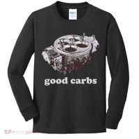 Car Enthusias Good Carbs 4 Barrel Carburetor Kids Long Sleeve Shirt thumb 0