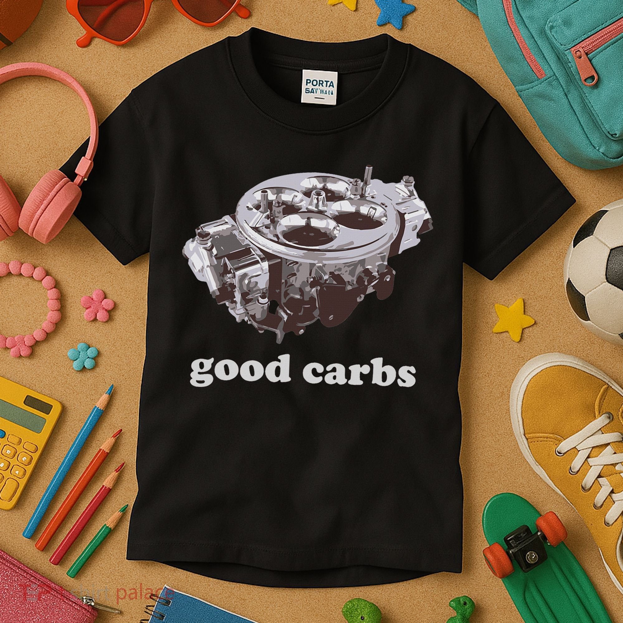 Car Enthusias Good Carbs 4 Barrel Carburetor Kids T-Shirt