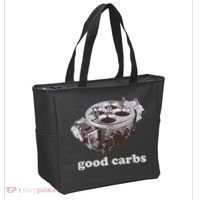 Car Enthusias Good Carbs 4 Barrel Carburetor Tote Bag thumb 2