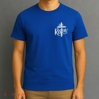 Celebrate Easter He Is Risen Matthew 28:6 Front And Back T-Shirt thumb 3