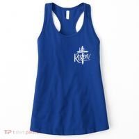 Celebrate Easter He Is Risen Matthew 28:6 Front And Back Women's Tank Top thumb 0