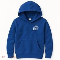 Celebrate Easter He Is Risen Matthew 28:6 Front And Back Kids Hoodie thumb 0