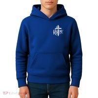 Celebrate Easter He Is Risen Matthew 28:6 Front And Back Kids Hoodie thumb 4