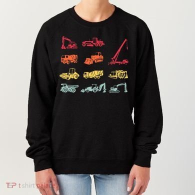 Construction Equipment Heavy Equipment Operator Women's Sweatshirt