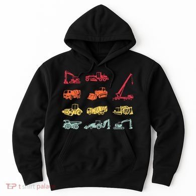 Construction Equipment Heavy Equipment Operator Hoodie