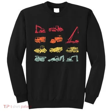 Construction Equipment Heavy Equipment Operator Sweatshirt