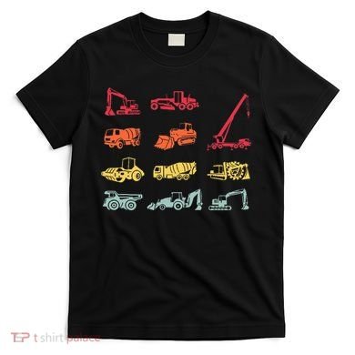 Construction Equipment Heavy Equipment Operator T-Shirt