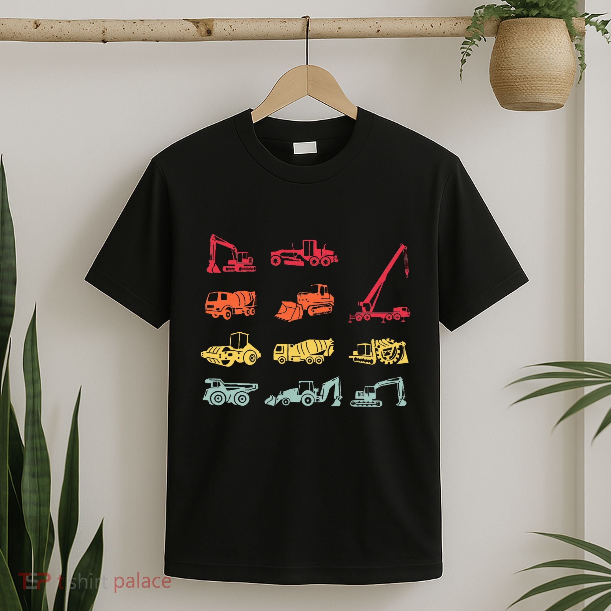Construction Equipment Heavy Equipment Operator T-Shirt