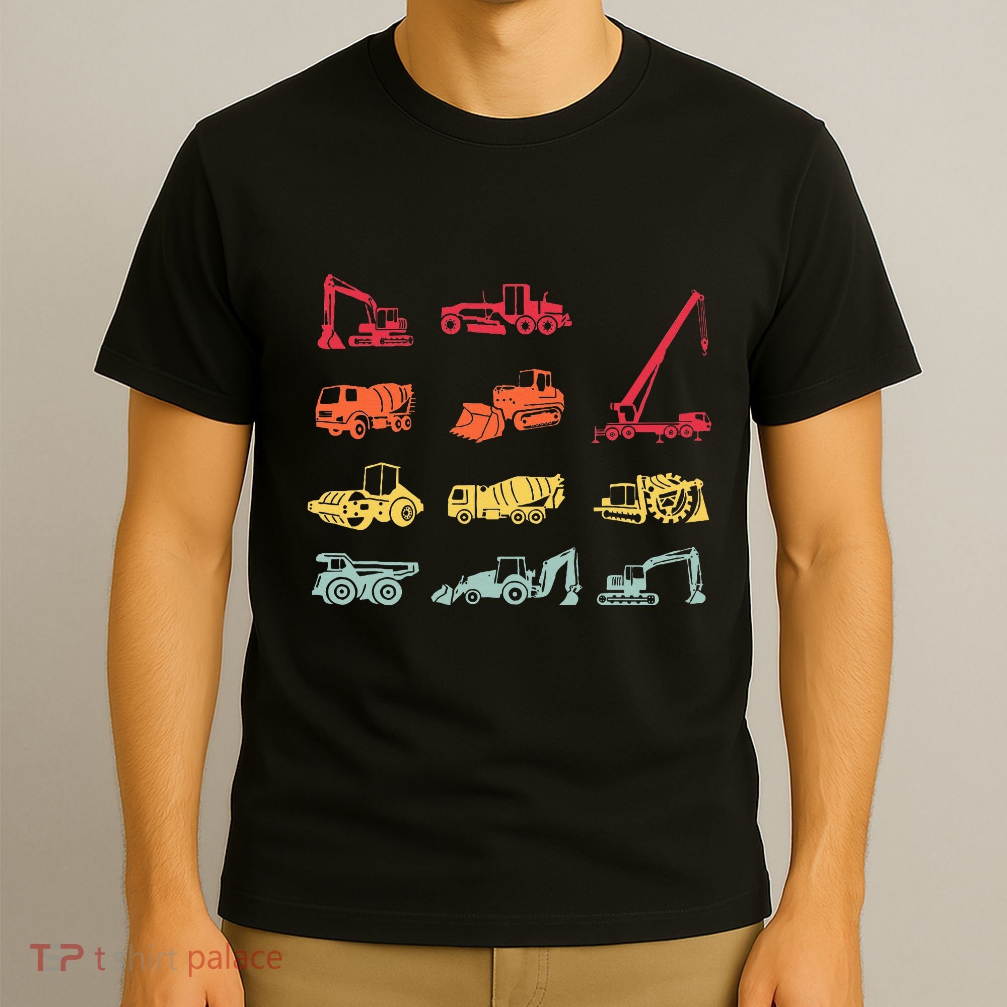 Construction Equipment Heavy Equipment Operator T-Shirt