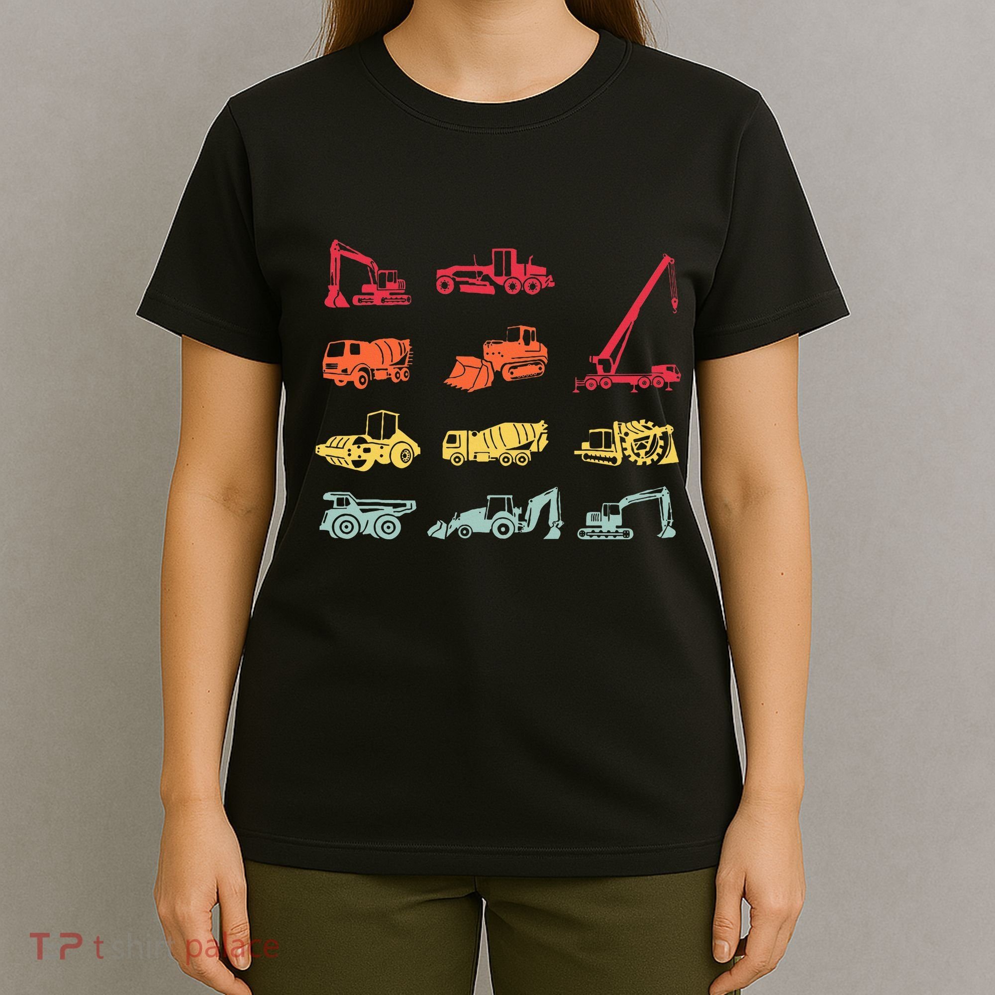 Construction Equipment Heavy Equipment Operator T-Shirt