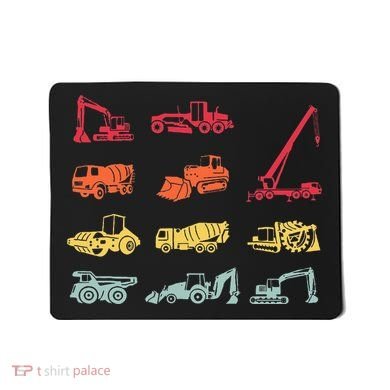 Construction Equipment Heavy Equipment Operator Mousepad