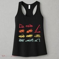 Construction Equipment Heavy Equipment Operator Women's Tank Top thumb 3