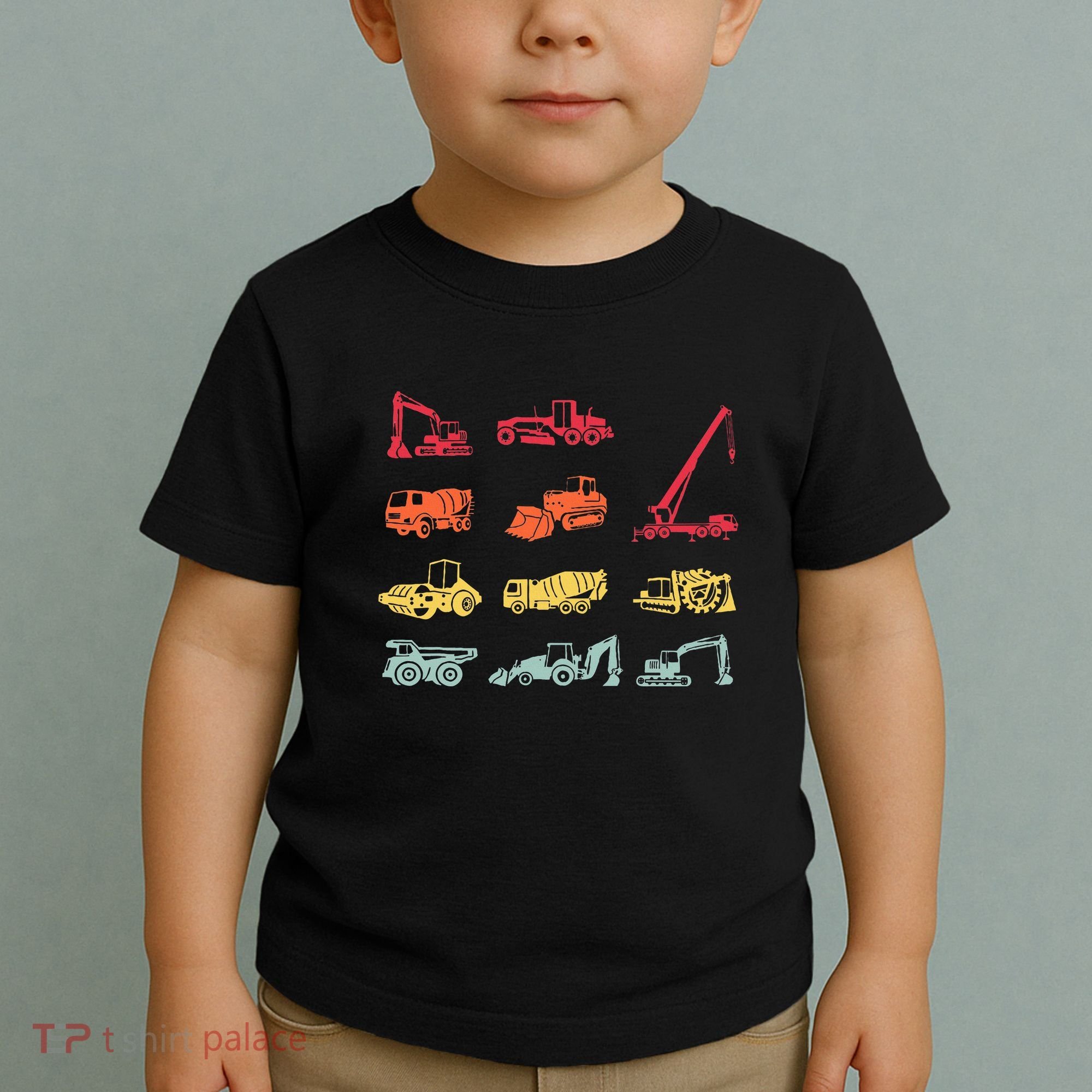 Construction Equipment Heavy Equipment Operator Toddler T-Shirt