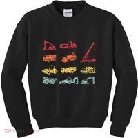 Construction Equipment Heavy Equipment Operator Kids Sweatshirt thumb 0
