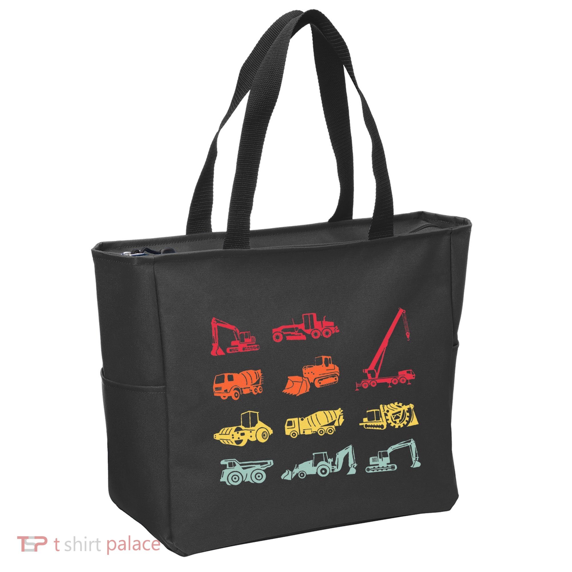 Construction Equipment Heavy Equipment Operator Tote Bag