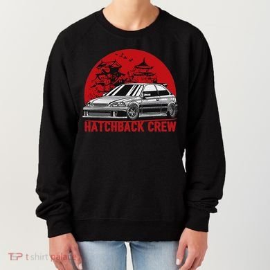 Civic Ek Hatchback Type R Japanese Car Women's Sweatshirt