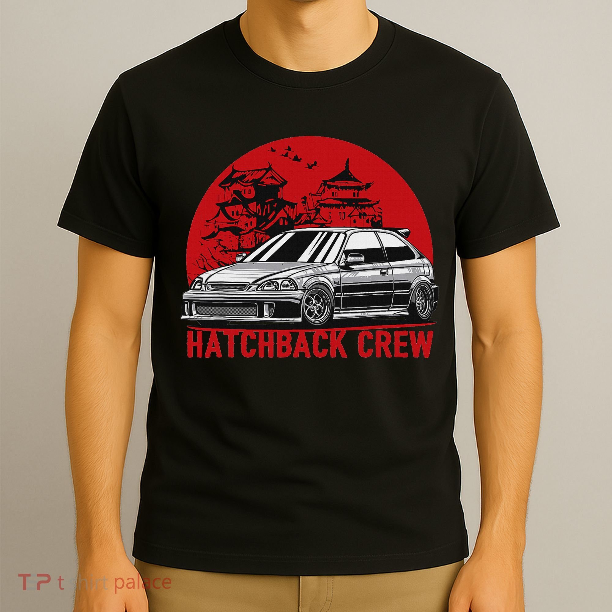 Civic Ek Hatchback Type R Japanese Car T-Shirt
