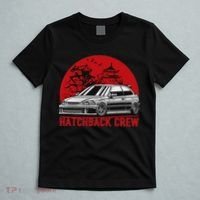 Civic Ek Hatchback Type R Japanese Car T-Shirt thumb 5