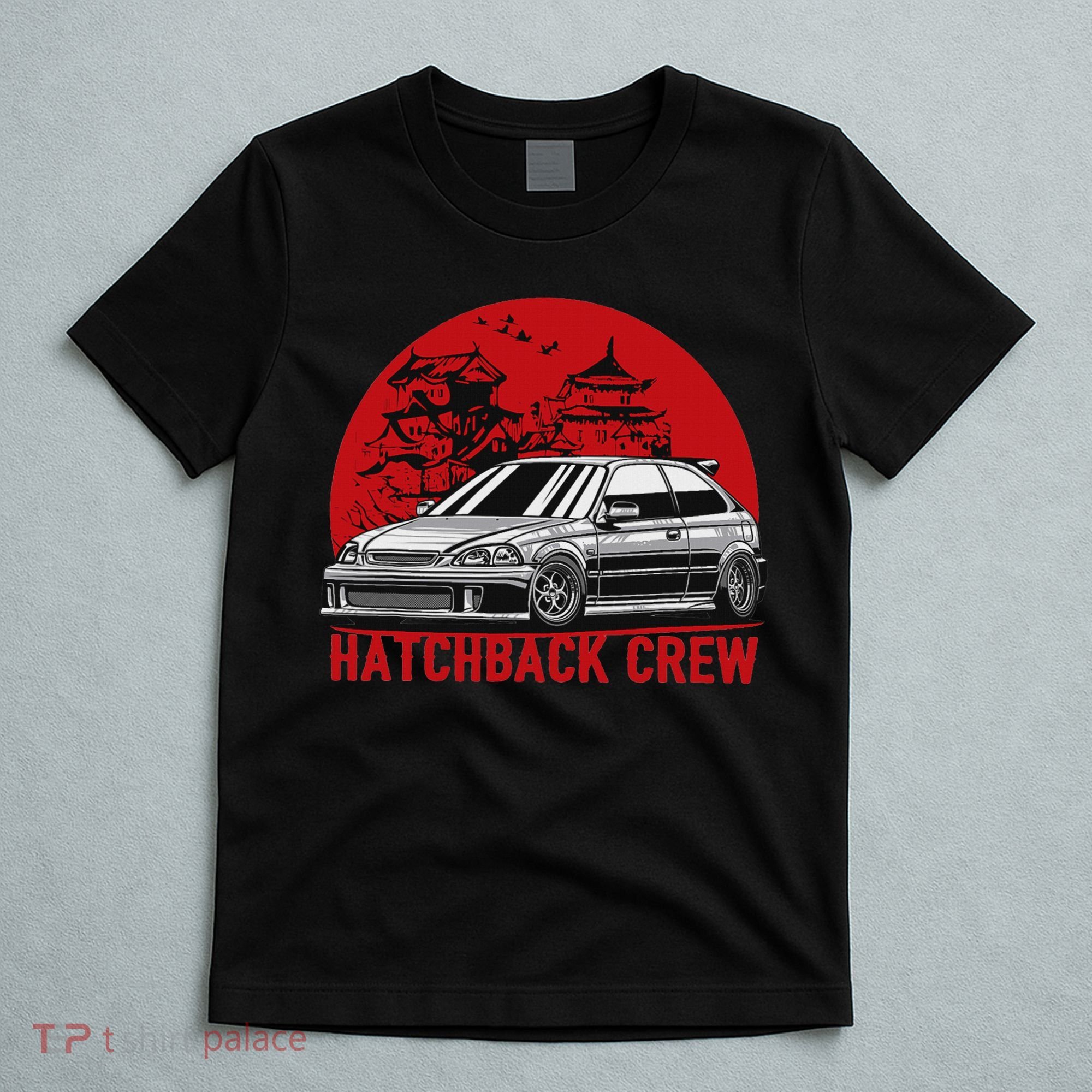 Civic Ek Hatchback Type R Japanese Car T-Shirt