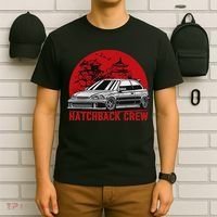 Civic Ek Hatchback Type R Japanese Car T-Shirt thumb 6