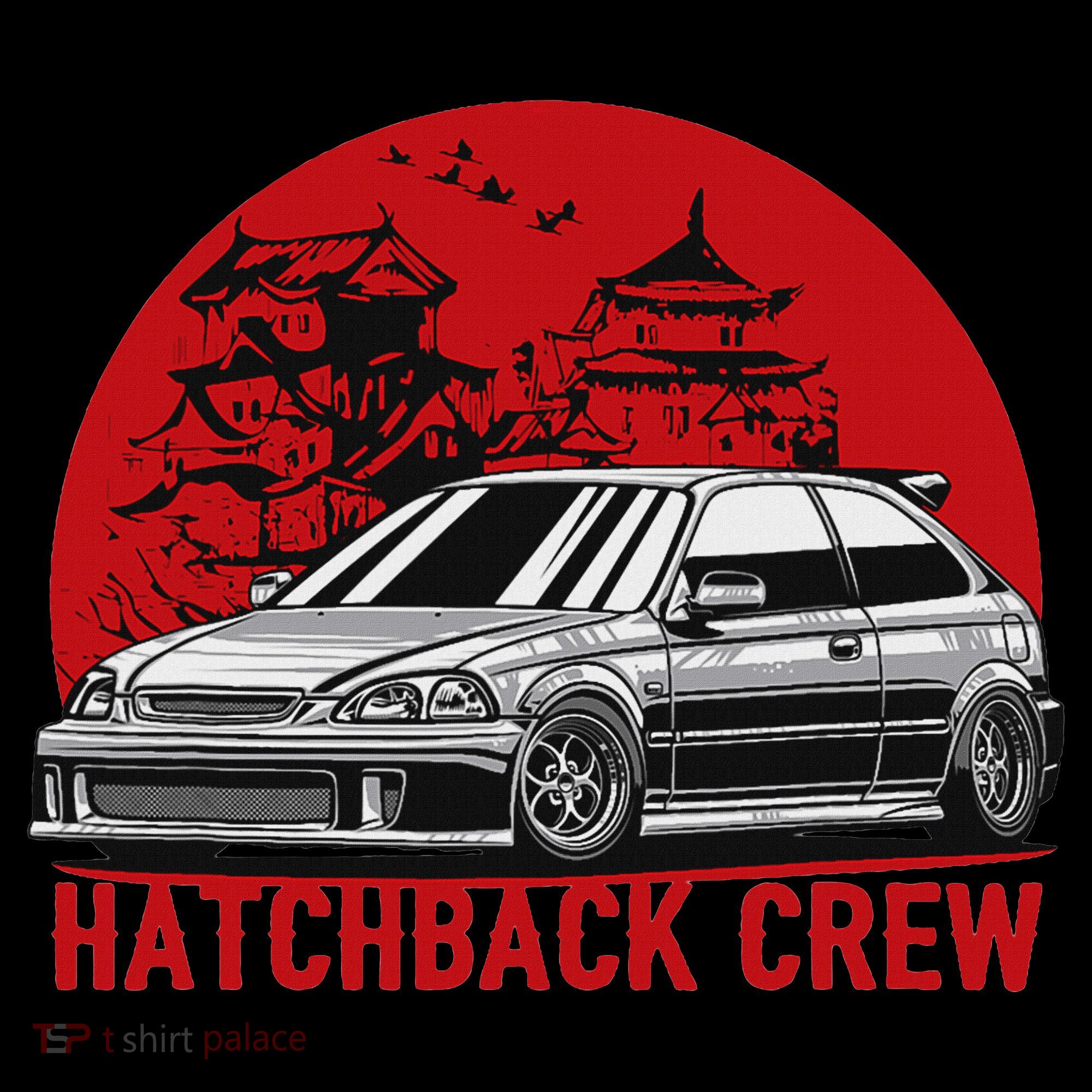 Civic Ek Hatchback Type R Japanese Car T-Shirt