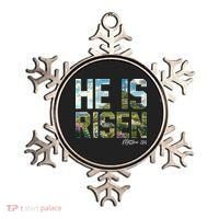 Celebrate Easter He Is Risen Matthew 18:6  Ornament thumb 0