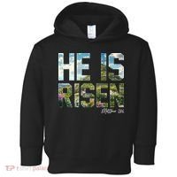 Celebrate Easter He Is Risen Matthew 18:6  Toddler Hoodie thumb 0