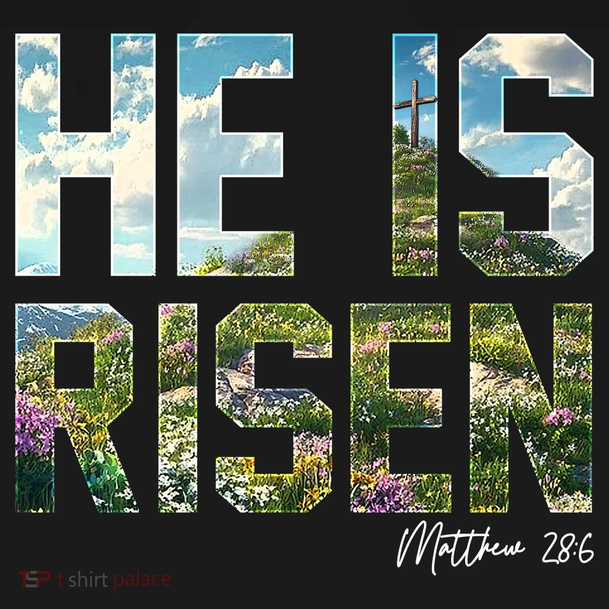 Celebrate Easter He Is Risen Matthew 18:6  Kids Sweatshirt
