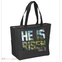 Celebrate Easter He Is Risen Matthew 18:6  Tote Bag thumb 2