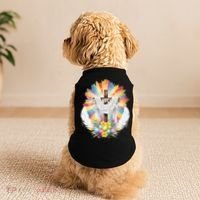 Celebrate Easter He Is Not Here He Is Risen Matthew 28:6 Doggie Tank thumb 2